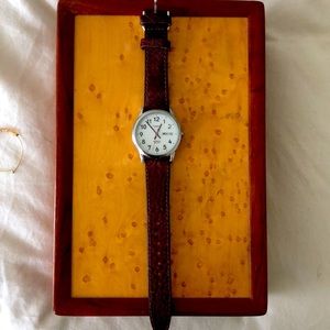 Timex Leather Watch